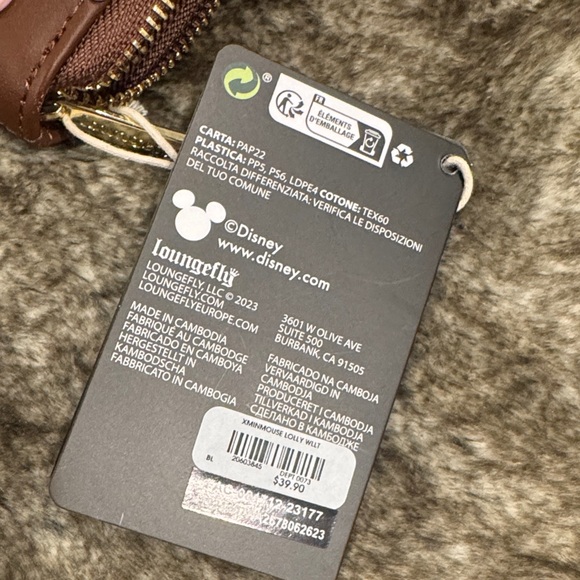 Disney Pink and Brown Sprinkle Wallet - Picture 5 of 6